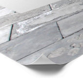 アラビア語リビアオールドグリーンドアウォールアート ポスター (角)