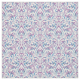 アラビア語薄紫パターン ファブリック