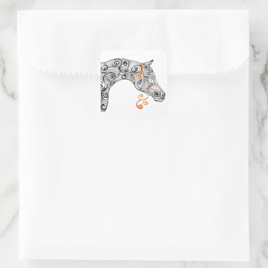 アラビア語 スクエアシール (バッグ)