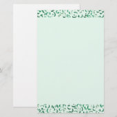 アラビア語 便箋 (正面/裏面)