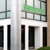 アラビア語 横断幕 (ビルの外側)