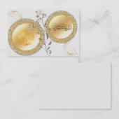 アラビア語Eidの挨拶 名刺 (正面/裏面)