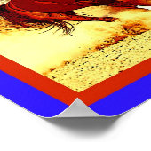 アラビア馬のポスター ポスター (角)