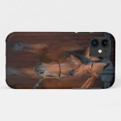 アラビア馬の美しい。ベイ Case-Mate iPhoneケース (裏面(横))