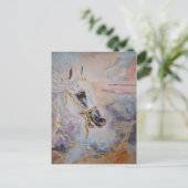 アラビア馬はがき ポストカード (スタンド正面)