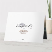 アラビア馬カード カード (裏面)