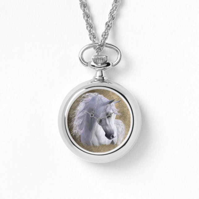 アラビア馬ステンレス鋼の女性の選択スタイル 腕時計 (正面)