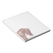 アラビア馬メモ帳 ノートパッド (アングル)