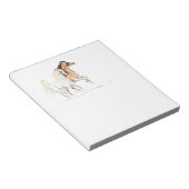 アラビア馬メモ帳 ノートパッド (アングル)