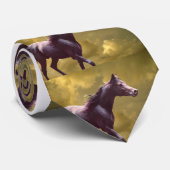 アラビア馬雲タイ ネクタイ (ロール)