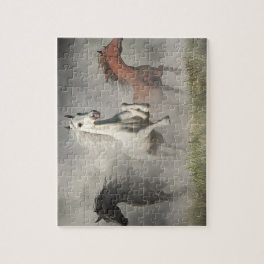 アラビア馬 ジグソーパズル (縦)