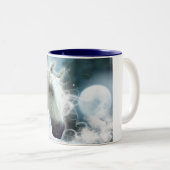 アラビア馬 ツートーンマグカップ (正面右)