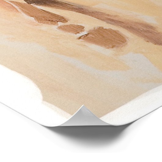 アラビア馬 ポスター (角)