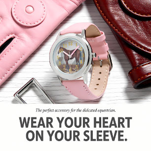 アラビア馬 腕時計