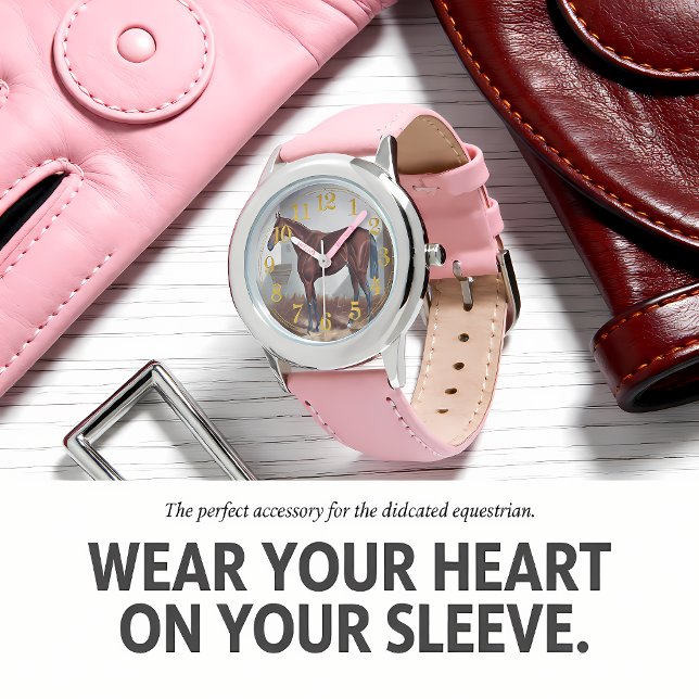 アラビア馬 腕時計 (クリエイターアップロード済み)