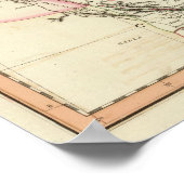 アラビア、エジプト、アビシニア、紅海 ポスター (角)