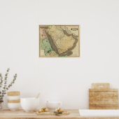 アラビア、エジプト、ヌビア ポスター (キッチン)