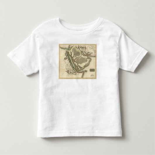 アラビア、エジプト、Abyssiniaの紅海 トドラーTシャツ (正面)