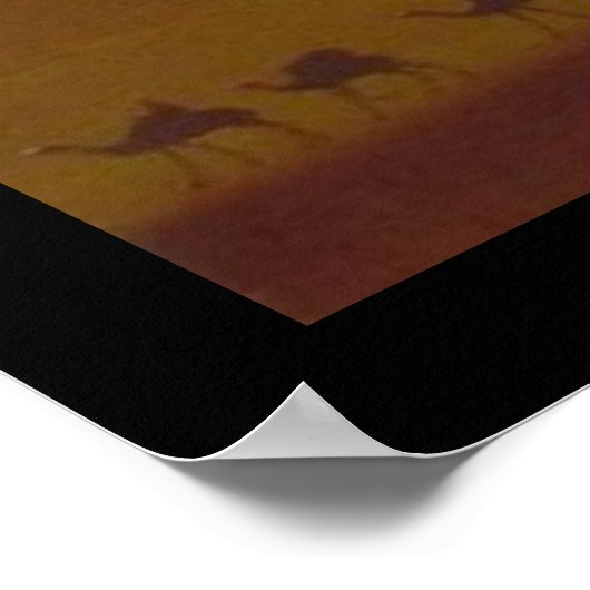 アラビア ポスター (角)