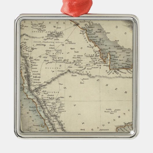 アラビア メタルオーナメント (正面)