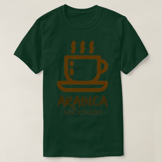 アラビカアシオナド Tシャツ (デザイン正面)