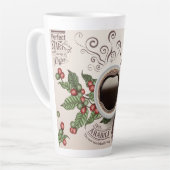 アラビカカフェ カフェラテマグ (左アングル)