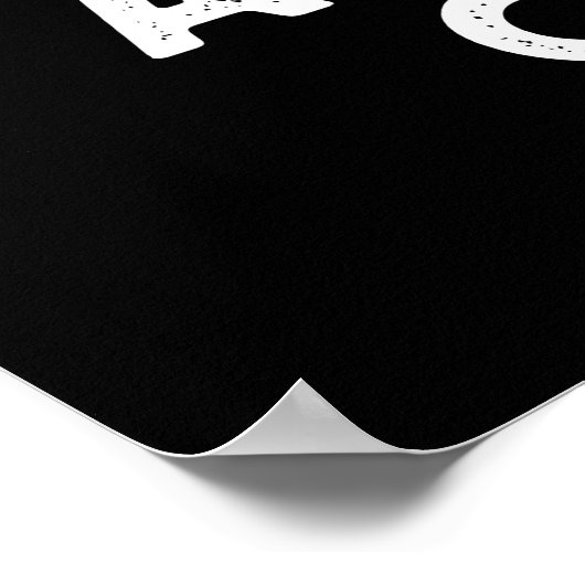 アラビカトコおもしろいーヒアラビカキャットプンダークBG ポスター (角)