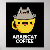 アラビカトコおもしろいーヒアラビカキャットプンダークBG ポスター (正面)