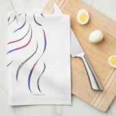 アラビスタイリッシュア馬 キッチンタオル (四つ折り)