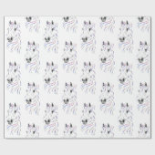 アラビスタイリッシュア馬 ラッピングペーパー (フラット)