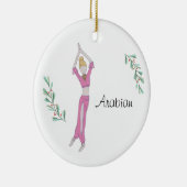 アラビパーソナライズされたア形気器セラミックオーナメント セラミックオーナメント (右)