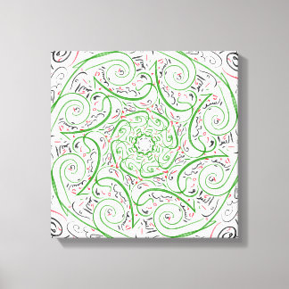 アラビモダンア書道 – ア芸術的ラビ詩 キャンバスプリント