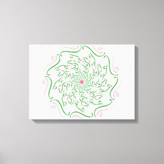 アラビモダンア書道 – サウジ芸術的詩 キャンバスプリント