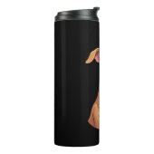 アラビ最高のア・グレイハウンド長袖T-Shiとの生活 タンブラー (回転左)