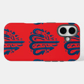 アラビ素晴らしア書道を特徴とする単語デザイン Case-Mate iPhoneケース (裏面 (横))