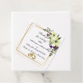 アラビ結婚アの感謝していユーメッセージカード フェイバータグ (インサイチュ)