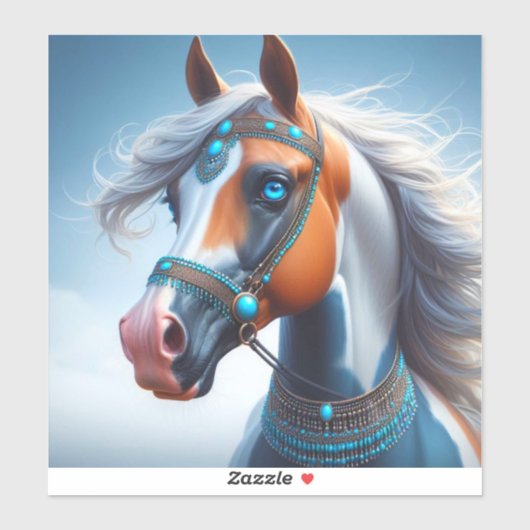 アラビ絵を描アウマ シール (シート)