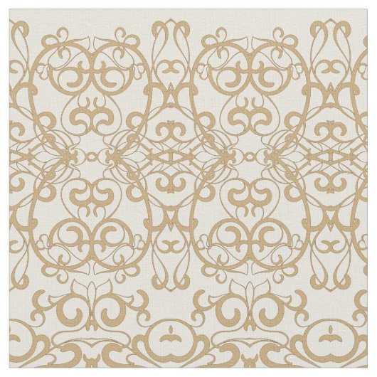 アラビ華美ア豊かな模様 ファブリック (クローズアップ)