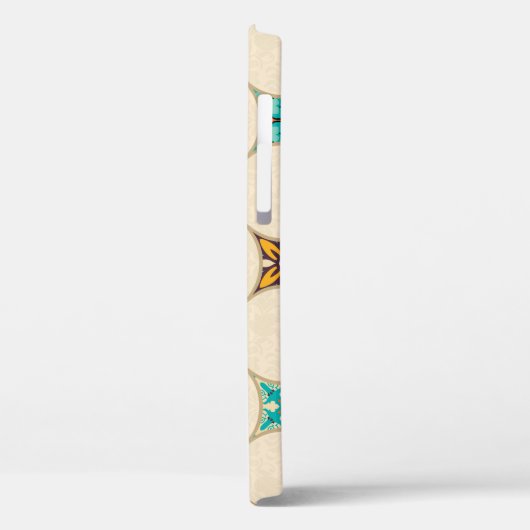 アラビ語、カラフルとのシームレスなパッチワークタイル Case-Mate iPhoneケース (裏面 / 左)