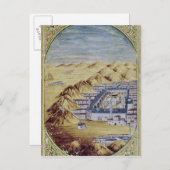 アラファの山々に囲まれたメッカ ポストカード (正面/裏面)