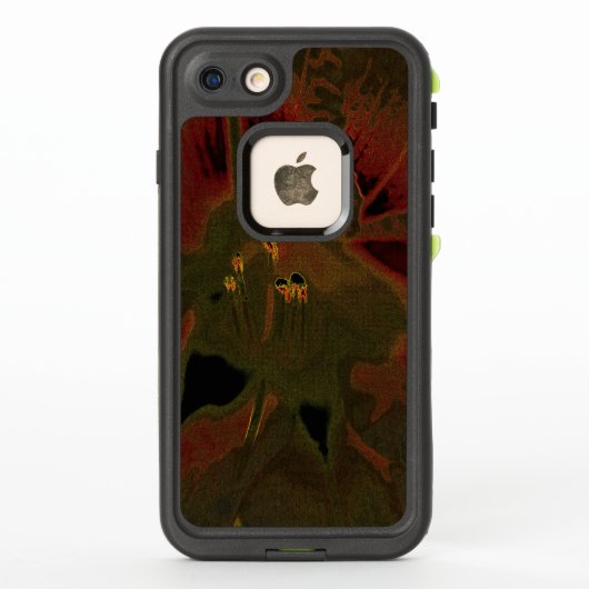 アラフラトゥネンセの花序 LifeProof iPhoneケース (裏面)