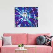アラフ・アクバルフローラ・イスラム美術 キャンバスプリント (インサイチュ (リビング))