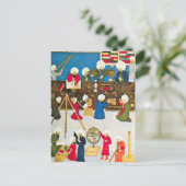 アラブの科学者 ポストカード (スタンド正面)