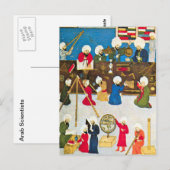 アラブの科学者 ポストカード (正面/裏面)