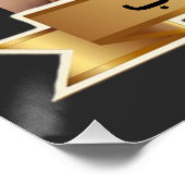 アラブの聖アレタス( الحارث بن كعب )クリスチャン ポスター (コーナー)