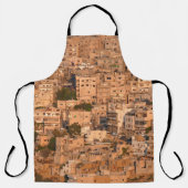 アラブの都市の鳥瞰図。アンマン。ジョーダン。中東 エプロン (正面)