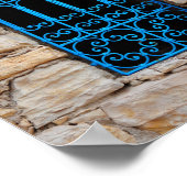 アラブウインドモロッコアーキテクチャagdir medina ポスター (角)