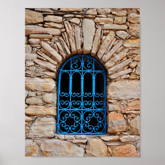 アラブウインドモロッコアーキテクチャagdir medina ポスター (正面)