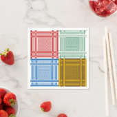 アラブシェマーフスカーフ紙ナプキンス スタンダードカクテルナプキン (インサイチュ)