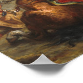 アラブスカーミッシュユージェーンブダンファインアート ポスター (角)